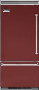 Viking® 5 Series 36 in. 20.4 Cu. Ft. Reduction Red Built In Bottom Freezer Refrigerator-0