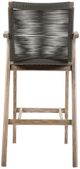 Armen Living Brielle 2-Piece Charcoal/Light Rope/Wood Outdoor Counter Stool Set-5