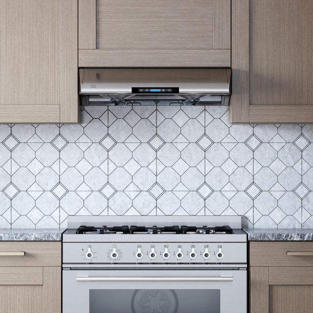 XO XOA Series 36" White Under Cabinet Hood-1
