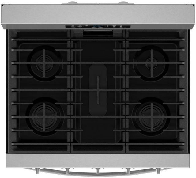 Whirlpool® 30" Fingerprint Resistant Stainless Steel Freestanding Gas Range-4