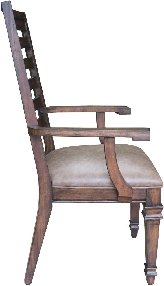 Coaster® Avenue 2-Piece Brown Arm Chairs-3
