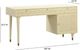 TOV Furniture Sierra Buttermilk 60" 3-Drawer Desk with Storage-2