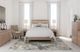 Signature Design by Ashley® Flannia 3-Piece Gray Full Platform Bed Set-4