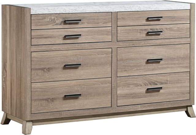 Crown Mark Tilston Light Brown Dresser-0