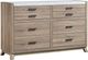 Crown Mark Tilston Light Brown Dresser-0