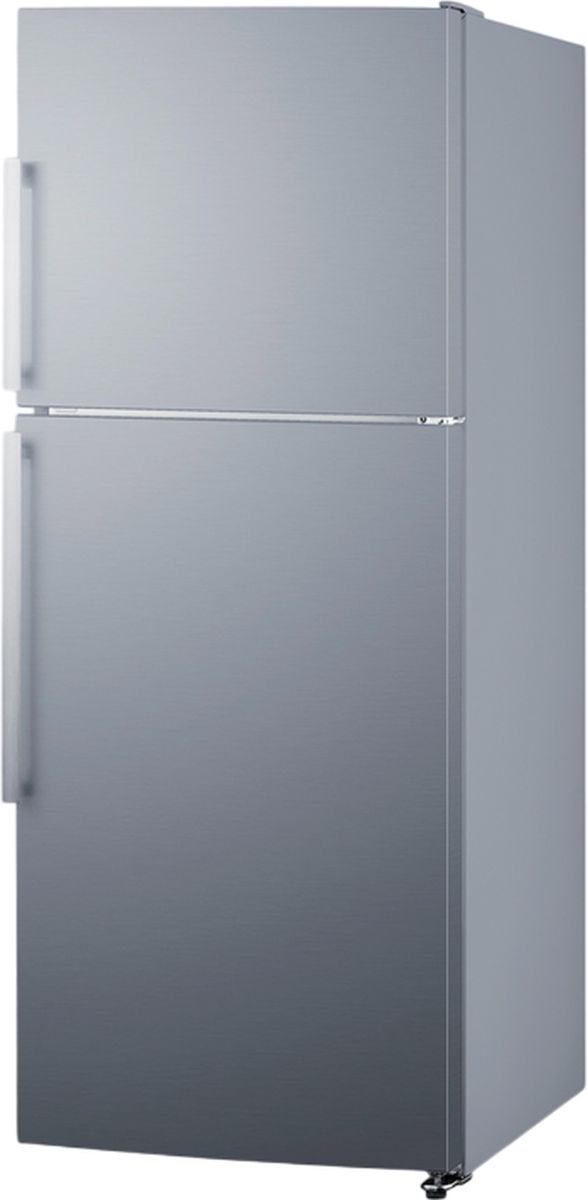 Summit® 28" 13.6 Cu. Ft. Stainless Steel Freestanding Top Freezer Refrigerator-1