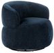 Homelegance® Ruvo Blue Swivel Chair-0