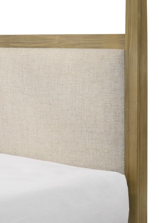 Crown Mark Sienna Natural Queen Canopy Bed-4