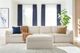 Signature Design by Ashley® Canefield 4-Piece Ivory Modular Sectional with Ottoman-1