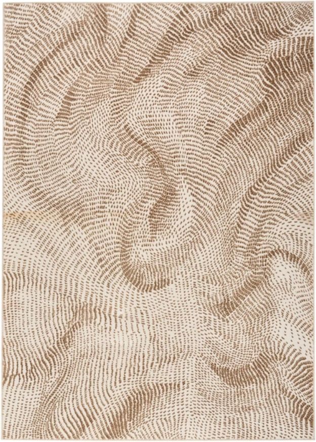 Nourison Home™ DNKY Central Park West Beige Brown 5'x7' Style 1 Area Rug-0