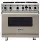 Viking® 5 Series 36" Nantucket Pro Style Natural Gas Range-0