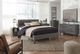 Signature Design by Ashley® Brymont 5-Piece Dark Gray Full Platform Bed Set-5