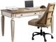 Signature Design by Ashley® Realyn 2-Piece White/Brown Office Desk Set-1