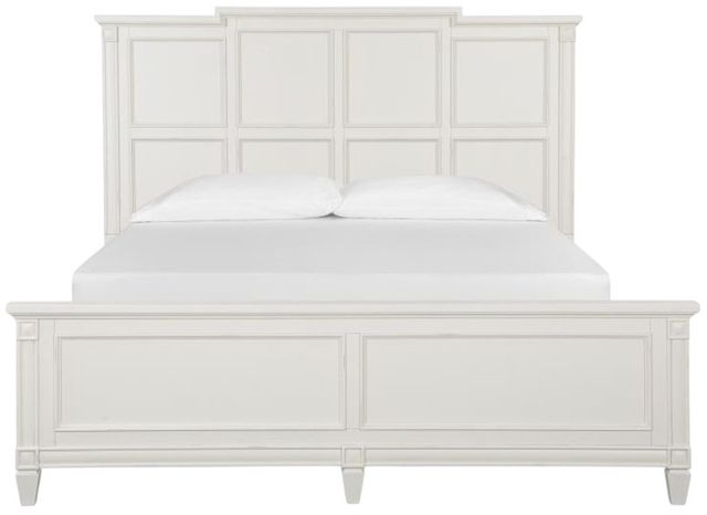 Magnussen Home® Willowbrook Egg Shell White California King Panel Bed-1