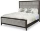 Century® Aria Brownstone/Gray California King Upholstered Bed-1