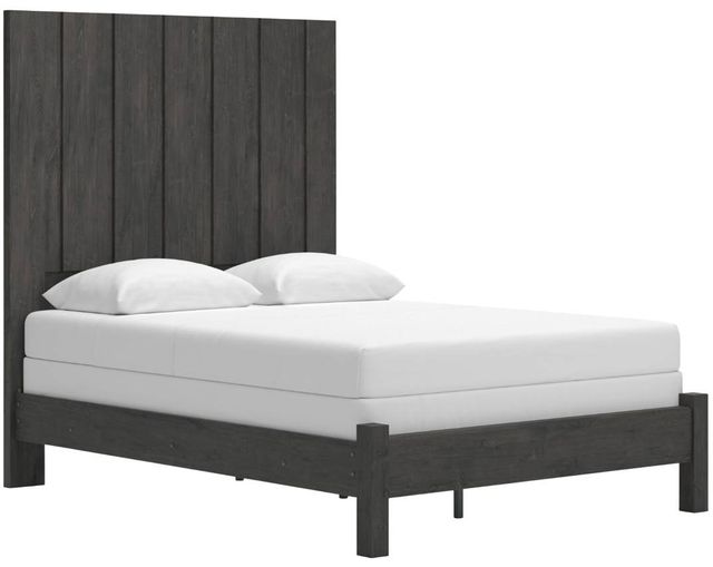 Signature Design by Ashley® Parlayon Charcoal Queen Panel Bed-0