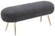 Zuo® Modern Creek Glitter Black Bench-0