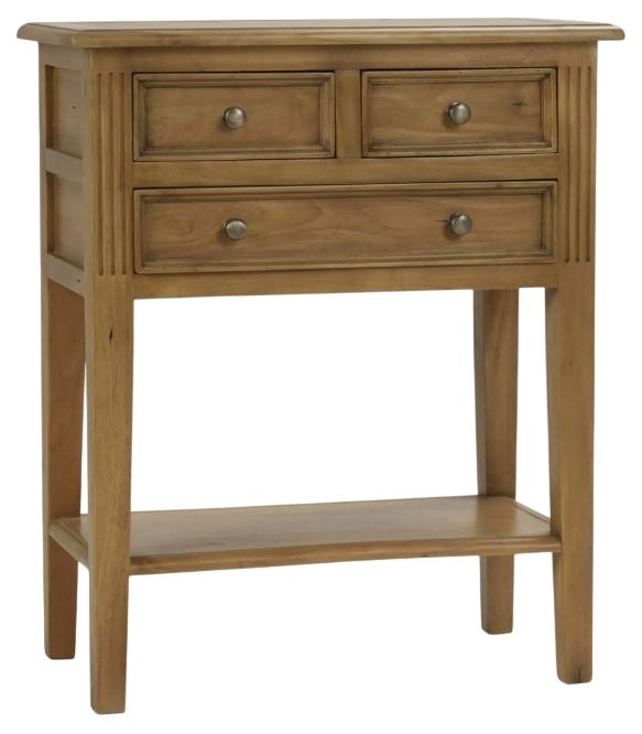 Bramble Customizable Eton 3-Drawer Side Table-0