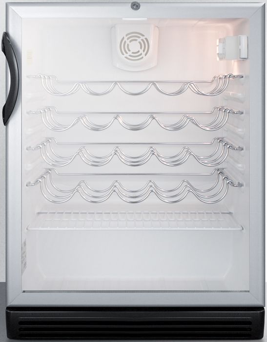 Summit® 24" Aluminum Wine Cooler-0