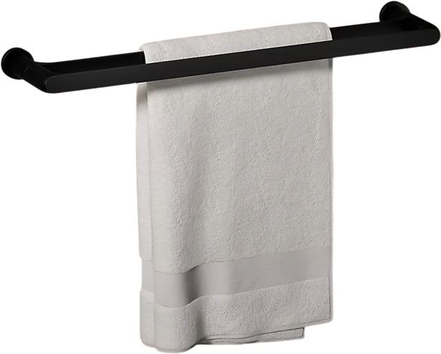 KOHLER® Avid® Matte Black 24" Double Towel Bar-1