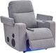 Signature Design by Ashley® Landdin Pewter Power Glider Recliner-1