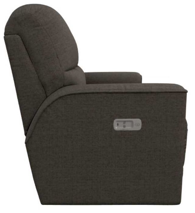 La-Z-Boy® Cade Smoke Power Reclining Loveseat with Headrest-3