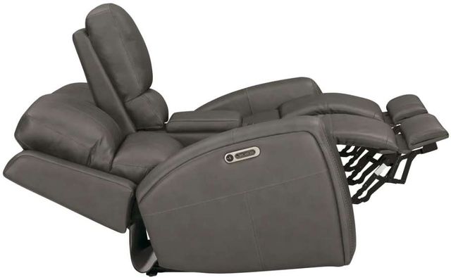 Parker House® Belmont Autumn Fog Power Reclining Console Loveseat-4