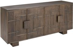 Signature Design by Ashley® Cato Dark Brown Accent Cabinet