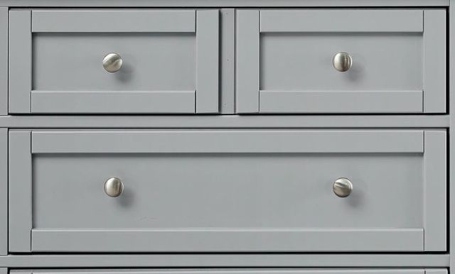 Vaughan-Bassett Bonanza Gray 8-Drawer Dresser-2