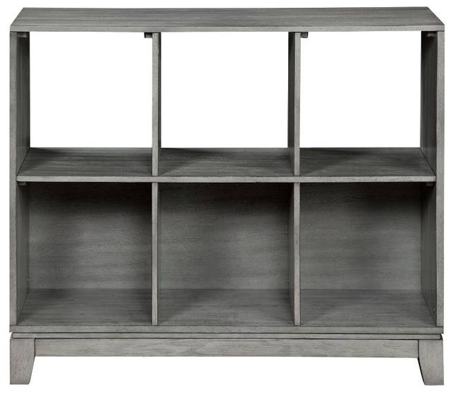 Homelegance® Garretson Gray 6-Shelf Bookcase-2