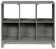 Homelegance® Garretson Gray 6-Shelf Bookcase-2
