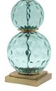 A & B Home Blue/Brass Table Lamp-2