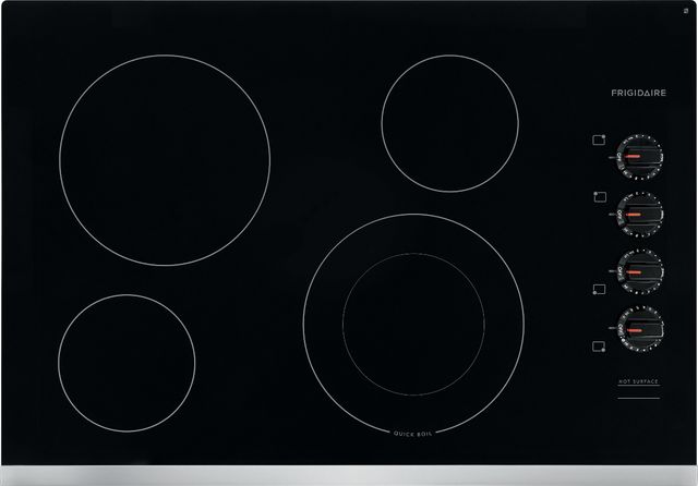 Frigidaire® 30" Stainless Steel Electric Cooktop-0