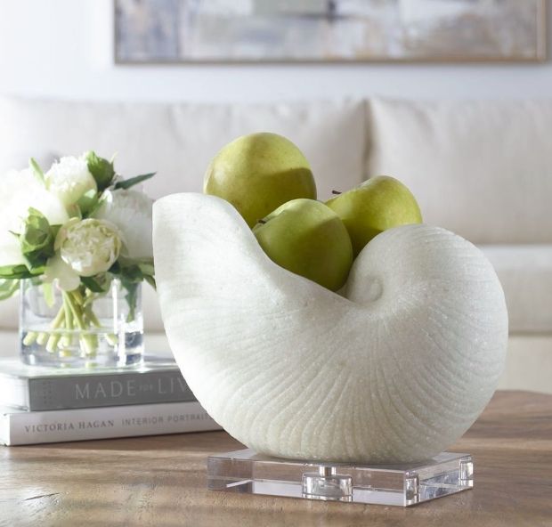 Uttermost® Nautilus Ivory Shell Sculpture-3