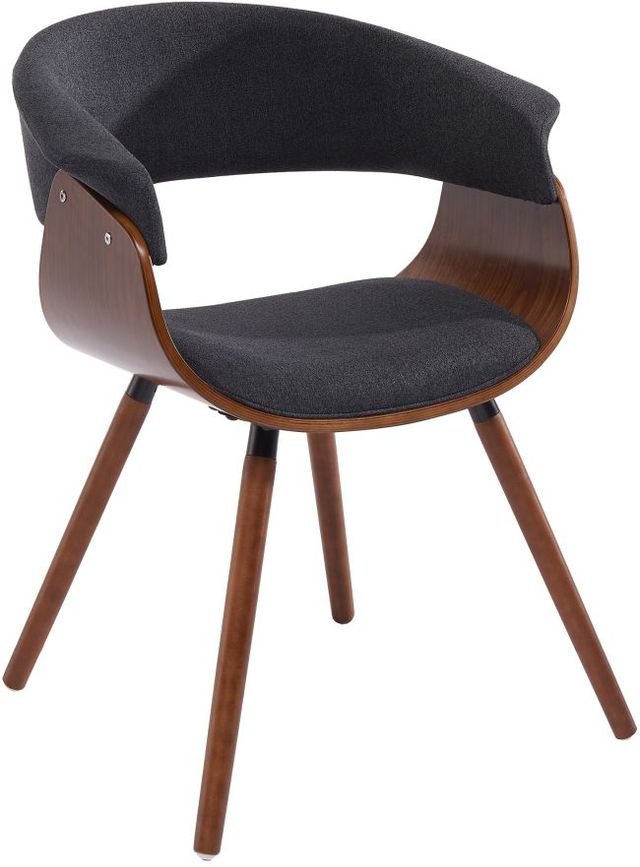 Worldwide Homefurnishings Inc. Holt Charcoal/Walnut Accent and Dining/Lounge Chair-0