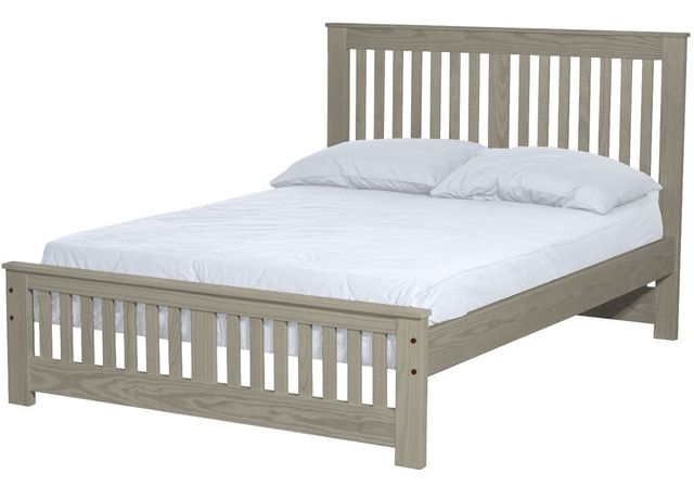 Crate Designs™ Furniture Storm Twin Extra-Long Youth Shaker Bed-0