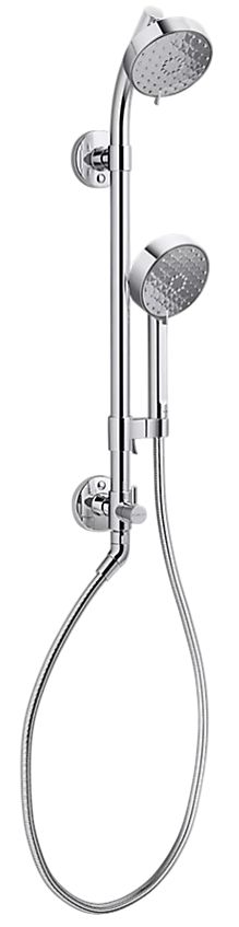 KOHLER® Awaken® HydroRail®-S Polished Chrome 1.75 GPM Shower Column Kit-0