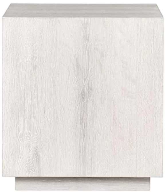 Classic Home Layne White Square End Table-2