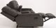 Flexsteel® Kerrie Dark Gray Reclining Loveseat with Console-3