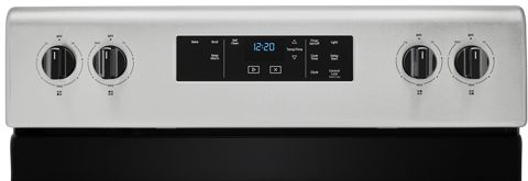 Whirlpool® 30" Stainless Steel Freestanding Electric Range-2