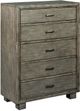 Signature Design by Ashley® Arnett 5-Piece Gray Full Bookcase Bed Set-4