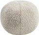 TOV Furniture Boba 9" Beige Bouclé Pillow-0