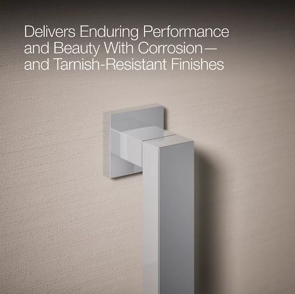 KOHLER® Square Polished Chrome 18" Grab Bar-4