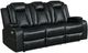 New Classic® Home Furnishings Orion II Black Power Reclining Sofa-0