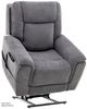 Mega Motion® Trio Mezzo Trento Pewter Power Lift Recliner with Adjustable Headrest-0