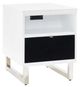 Signature Design by Ashley® Gardoni Black/White Chairside End Table-0