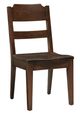 LM Co Home By Vaughan-Bassett Crafted Cherry by Ben & Erin Napier Dark Cherry Ladderback Side Chair-0