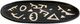 TOV Furniture Earthenware Black Ceramic Runes Catchall Dish-0