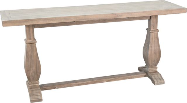 Sunny Designs™ Gianna Weathered Wheat Sofa Table-0