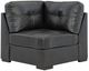 Signature Design by Ashley® Brindley Pier 4-Piece Fog L-Shape Sectional-4